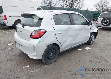 2021 Mitsubishi Mirage Carbonite Edition/Es/Le from USA, damaged, VIN ML32AUHJ8MH001109